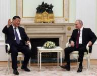 Putin dijo que estdudiará la propuesta de China para resolver el conflicto con Ucrania, que es objeto de las conversaciones entre ambos.
