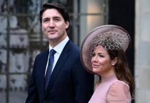 El primer ministro canadiense, Justin Trudeau, y su esposa Sophie Grégoire, en una fotografía de archivo.