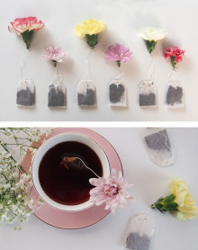 15 diseños creativos de bolsas de té para los que adoran beberlo