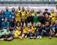 La selección femenina del Ecuador