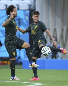 Brasil y Argentina en sus últimos entrenamientos a pocas horas de que inicie el Mundial