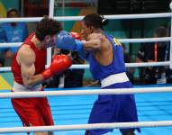 El boxeador ecuatoriano, José Rodríguez, perdió contra el mexicano Marco Verde