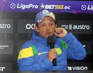 Entrenador de Gualaceo, Leonardo Vanegas, renunció en rueda de prensa