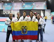 Selección ecuatoriana de Taekwondo.