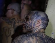 Pandilleros del Barrio 18 en una celda del Complejo Penitenciario en Izalco (El Salvador), en una fotografía de archivo. EFE/Rodrigo Sura