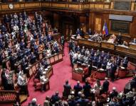 Parlamento italiano en donde se aprobó la ley contra el alquiler de vientre.