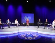 El debate se transmitió en vivo por las redes sociales de la Delegación Provincial de Pichincha del Consejo Nacional Electoral (CNE).