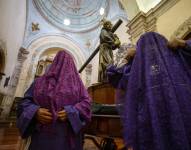 Imagen de archivo sobre la Semana Santa en Quito.