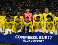 La selección ecuatoriana sub 17 que se quedó con el subcampeonato sudamericano.