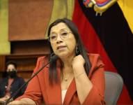 Guadalupe Llori lleva casi un año al frente de la prsidencia de la Asamblea Nacional del Ecuador.