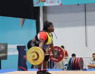 Lisseth Ayoví, atleta ecuatoriana.
