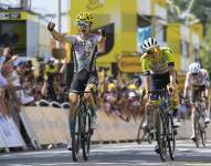 El español Pello Bilbao ganó la etapa 10 del Tour de Francia