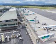 Zona de aterrizaje del aeropuerto de Quito
