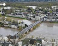 En los departamentos de Indre y Loira fueron evacuadas 107 personas este domingo.