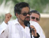 El máximo jefe de las disidencias de las FARC, Luciano Marín Arango, alias Iván Márquez, en una fotografía de archivo.
