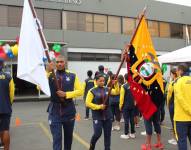 Ecuador se despidió hoy de sus 259 deportistas que participarán en los XIX Juegos Bolivarianos (JJ.BB.).