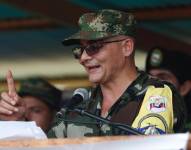 Fotografía de archivo de 'Iván Mordisco' comandante general de la disidencia de las FARC.