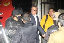 Imagen de archivo del exvicepresidente Jorge Glas, llegando a la Cárcel 4 de Quito.