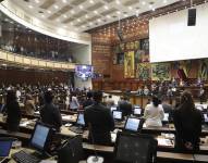 Pleno de la Asamblea en una sesión del 10 de enero
