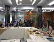Sesión de la Comisión Ocasional que investiga el crimen de Fernando Villavicencio.