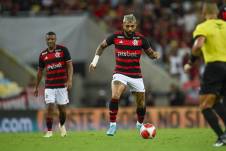 Gabriel Barbosa Gabigol en un partido con Flamengo