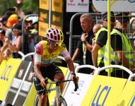 Richard Carapaz, ciclista ecuatoriano, correrá en el Tour de Colombia 2024.