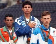 Jefferson Pérez consiguió la primera medalla de oro de Ecuador en los Juegos Olímpicos de Atlanta 1996
