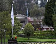 Fotografía de la residencia de la embajada de Argentina en Quito.