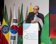 Canciller colombiano en la III Cumbre P4G 'Alianzas Transformativas para la Sostenibilidad'.