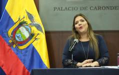 María Alejandra Vicuña fue vicepresidenta de Ecuador entre octubre de 2017 y diciembre de 2018.