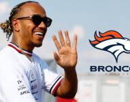 Los Denver Broncos dieron la bienvenida a Lewis Hamilton