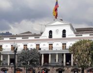 Imagen de archivo del Palacio de Gobierno de Ecuador en Quito.