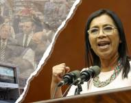Guadalupe Llori fue nombrada presidenta de la Legislatura el 16 de mayo del 2022.