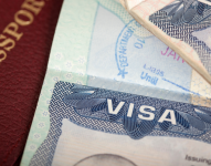 Imagen referencial de la visa de Estados Unidos.