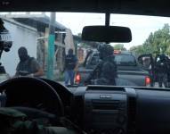 Imagen referencial de un operativo ejecutado en la ciudad de Esmeraldas el pasado 21 de abril.
