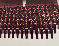 Los nuevos generales pertenecen a la quincuagésima promoción de oficiales de línea de la Policía Nacional.