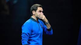 Imagen de Roger Federer, quien fue el número uno del tenis mundial.