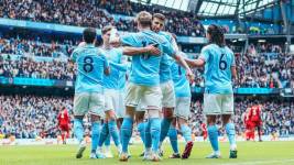 Premier League: Manchester City goleó 4-1 al Liverpool por la fecha 29