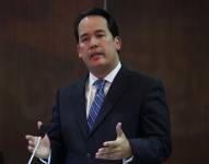 Henry Cucalón Camacho es ministro de Gobierno desde el 9 de febrero de 2023.