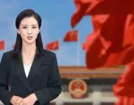 En China, el noticiero de un importante medio estrenó a una presentadora virtual.