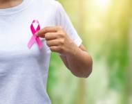 Imagen referencial: Lazo rosa por el cáncer de mama.