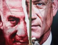 Benny Gantz (der.) es un político centrista, mientras que Netanyahu (izq.) se ubica a la derecha del espectro ideológico.Benny Gantz (der.) es un político centrista, mientras que Netanyahu (izq.) se ubica a la derecha del espectro ideológico.