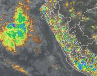 Imágenes satelitales del ciclón Yaku