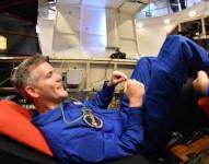Para entrenar, los astronautas tienen que girar en una centrifugadora gigante.