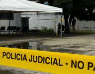 La Policía detuvo a dos sospechosos de la explosión en una unidad judicial de Portoviejo