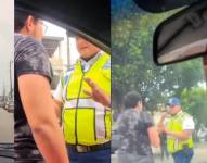 La riña entre el agente y el conductor inició con una discusión, según consta en el video difundido en redes sociales.