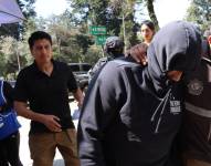 Ronald Guerrero Cruz junto a 30 sujetos más fueron detenidos y trasladados a Quito para enfrentar las acusaciones por el caso Metástasis.