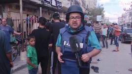 No hay ningún lugar seguro en Gaza: el reportero de la BBC que huye con su familia de los bombardeos de Israel en el territorio palestino