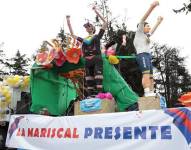 En la avenida Amazonas se organiza un festival de monigotes (foto referencial).