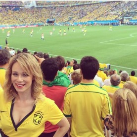 Famosos brasileños viviendo el Mundial de Fútbol